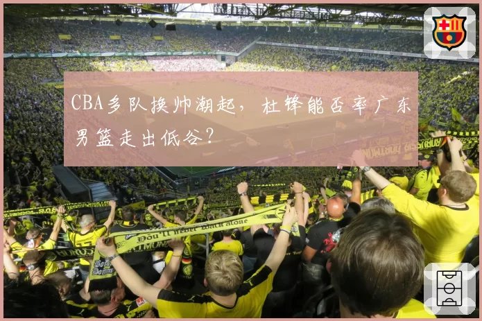 CBA多队换帅潮起，杜锋能否率广东男篮走出低谷？